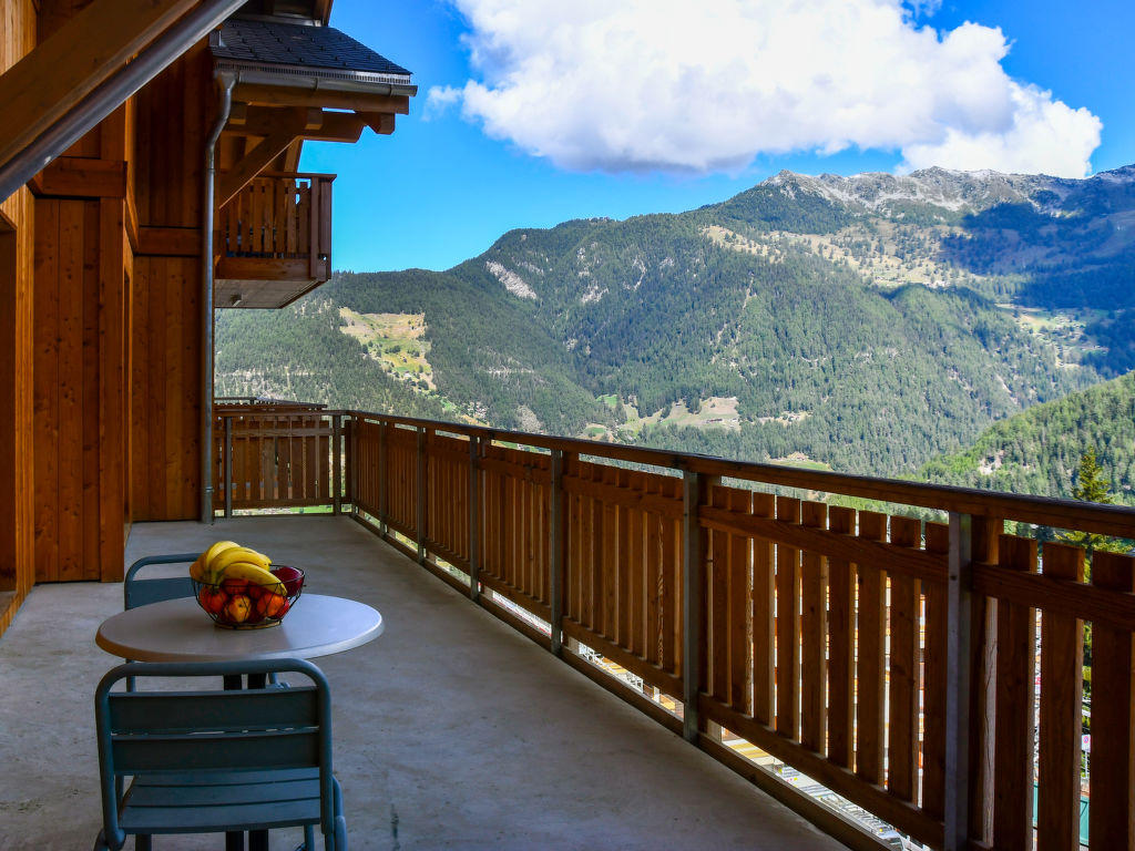 T-Resort La Tzoumaz 4p10 vue vallée